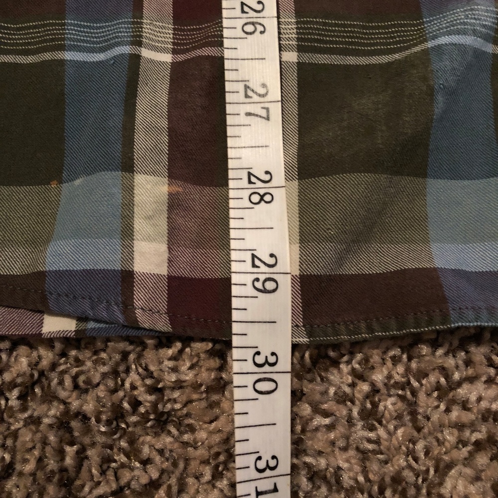 Quicksilver Long Sleeve Button Down Shirt Xl - Picture 6 of 7